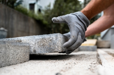 Laying Concrete Pavers